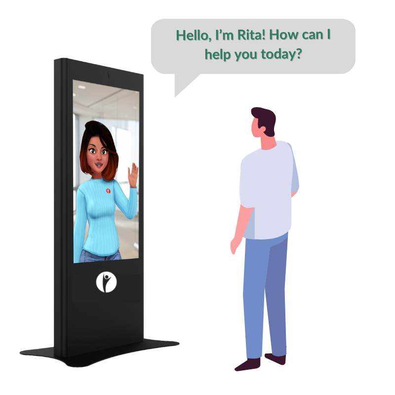 AI Avatar Concierge | Smart Visitor Assistance with AI Avatars